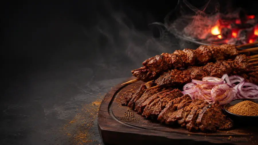 S I S Suya Spot grilled suya platter